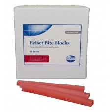 Ainsworth Eziset Bite Blocks - Medium Hardness - Pink - 48 Sticks - 400g - 1 Box